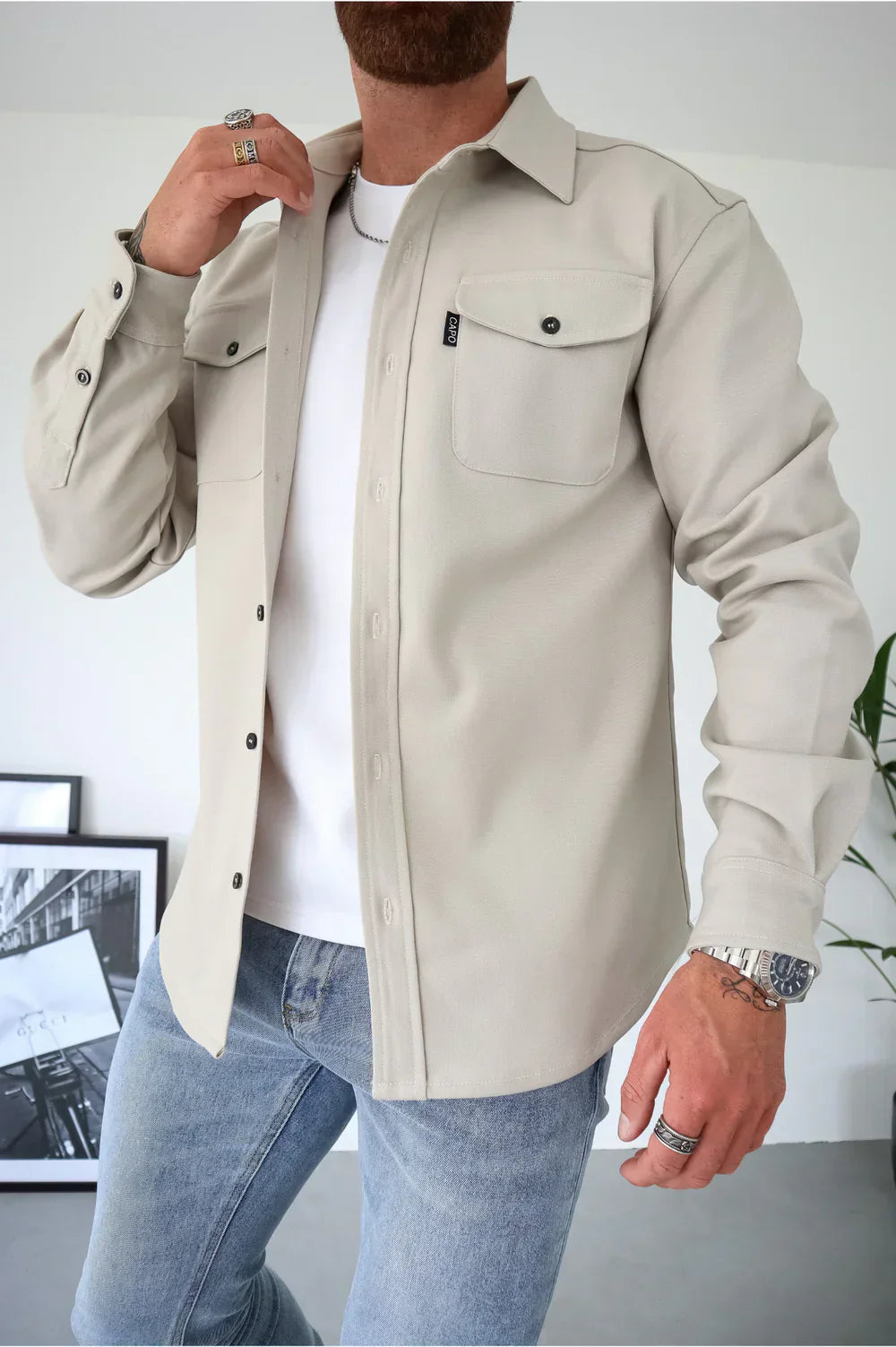 ADAM - REFINED OVERSHIRT