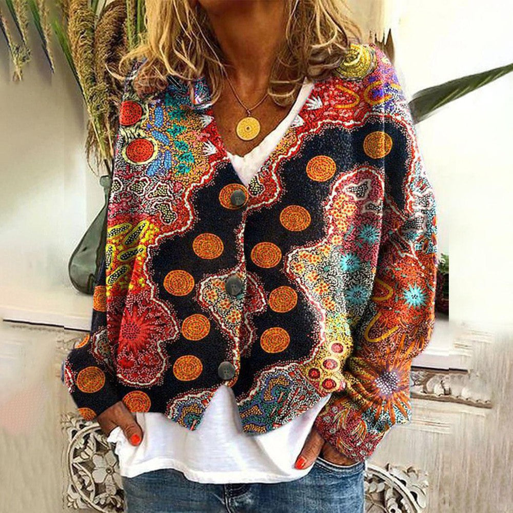 Gartha Colorful knitted Cardigan