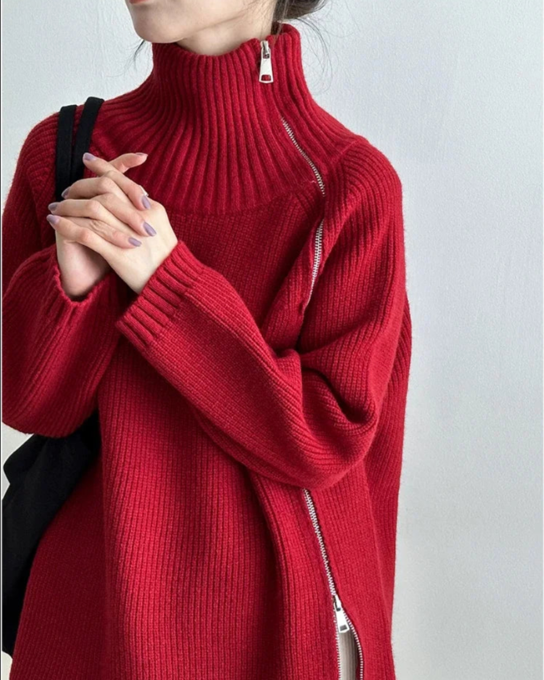 Chelsea - Oversized Turtleneck