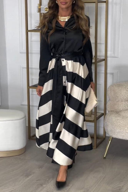 BEBEAU | Striped Dress