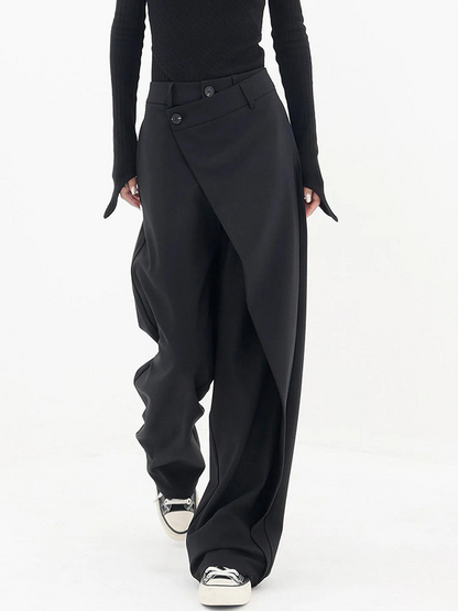 Juliette - Trendy Asymmetric Trousers