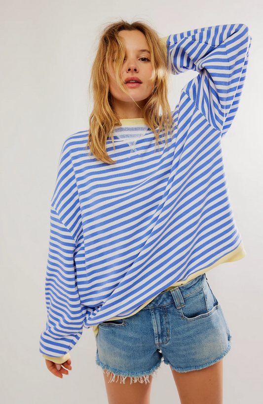 Ivy - STRIPED OVERSIZED SWEATER