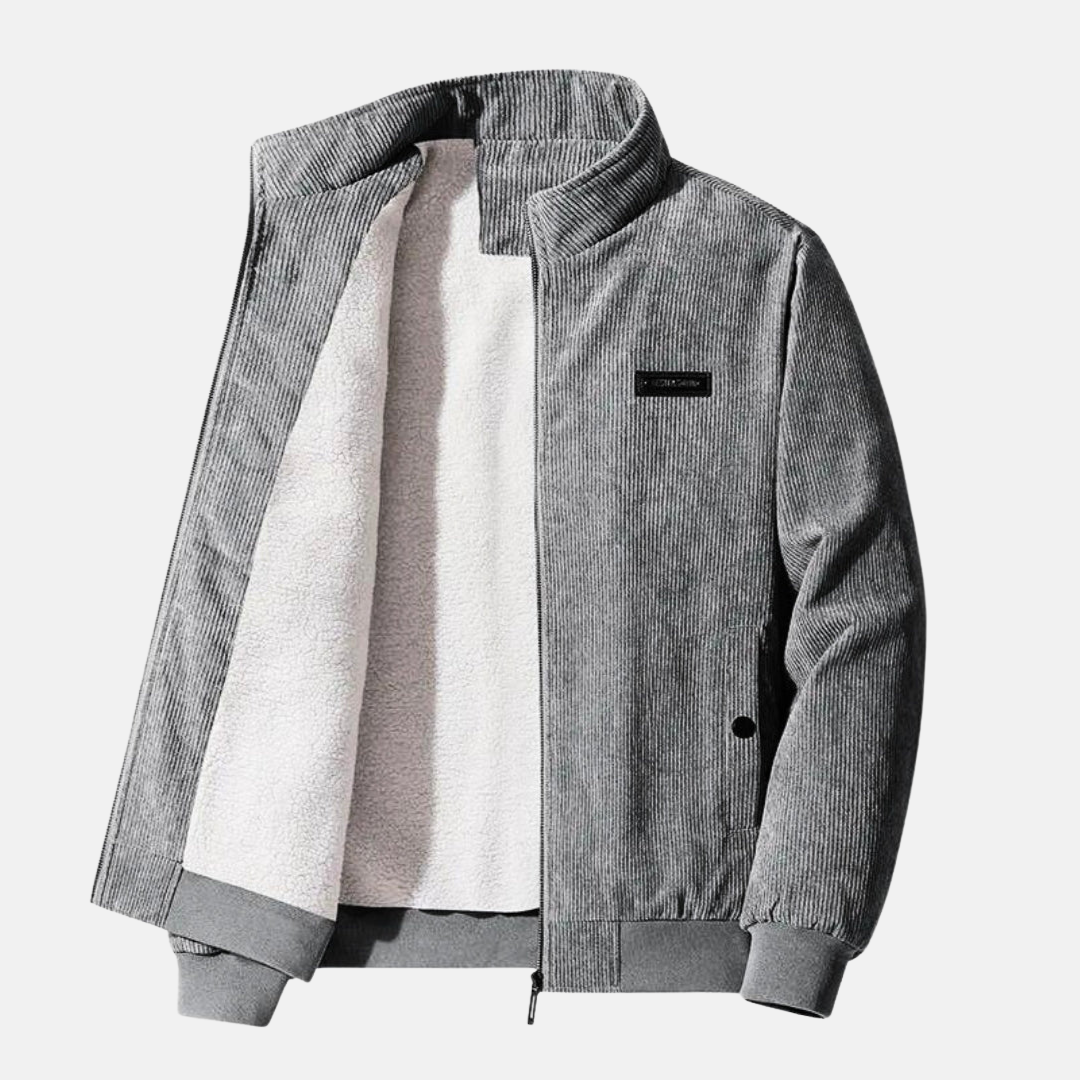 BOULEVARD FLEECE LINED BOMBER JACKET