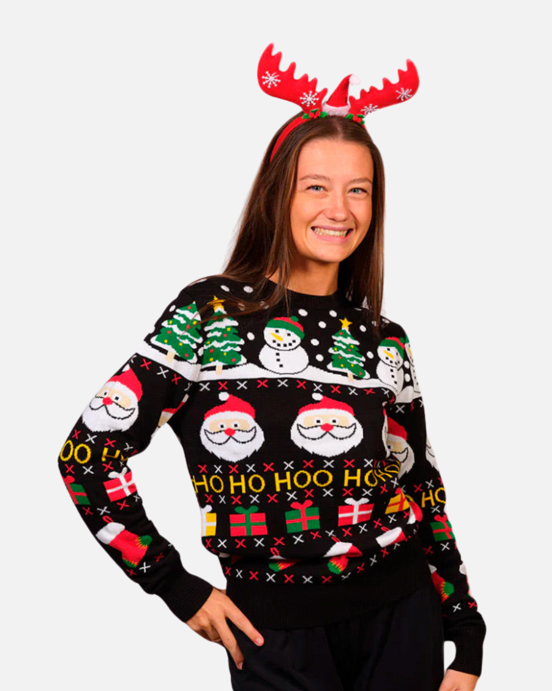 BE BEAU | Christmas Jumper With Santa