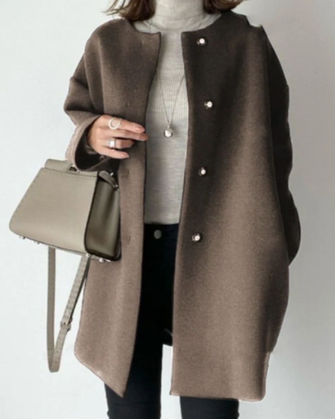 Freya - Elegant Straight Coat