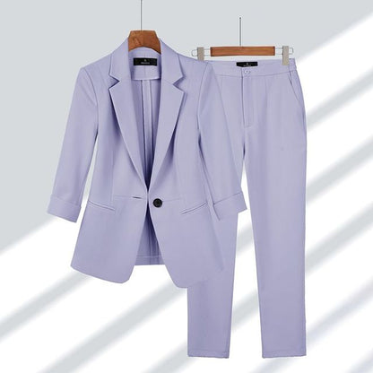 Ava Blazer & Trouser Set