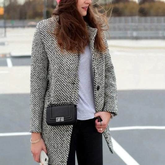 The Kensington Houndstooth Coat