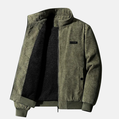 BOULEVARD FLEECE LINED BOMBER JACKET