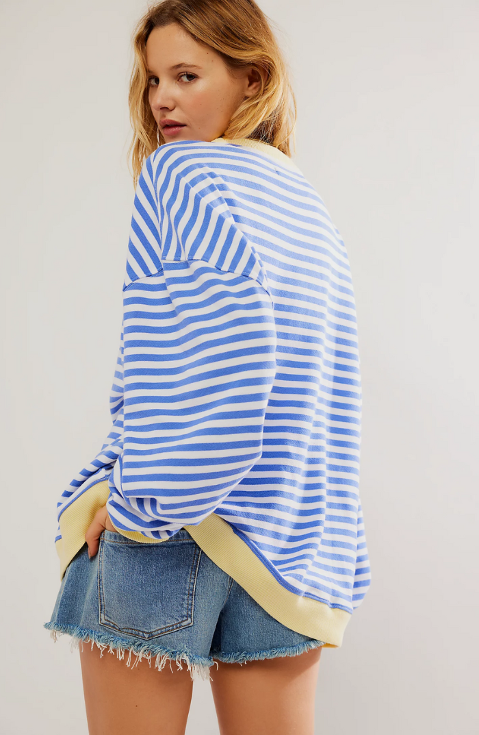 Ivy - STRIPED OVERSIZED SWEATER