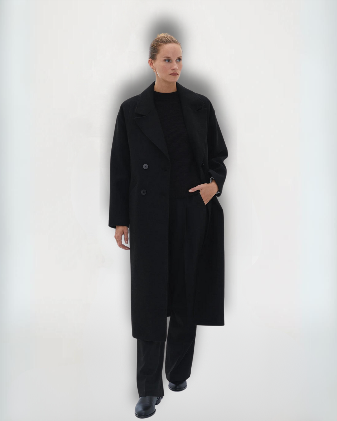 Elsie - Elegant Longline Coat