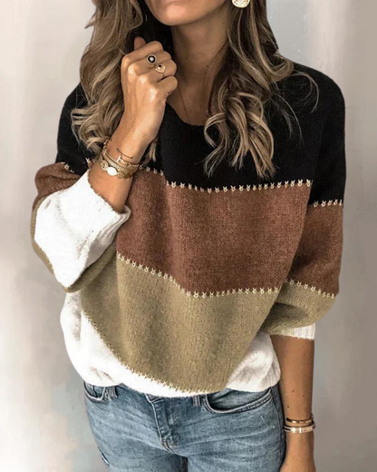 Livia - Colourful Knitted Jumper