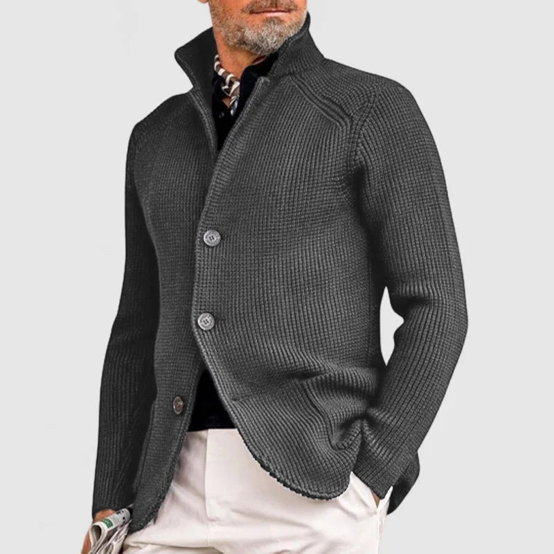 Darius - Retro knitted cardigan