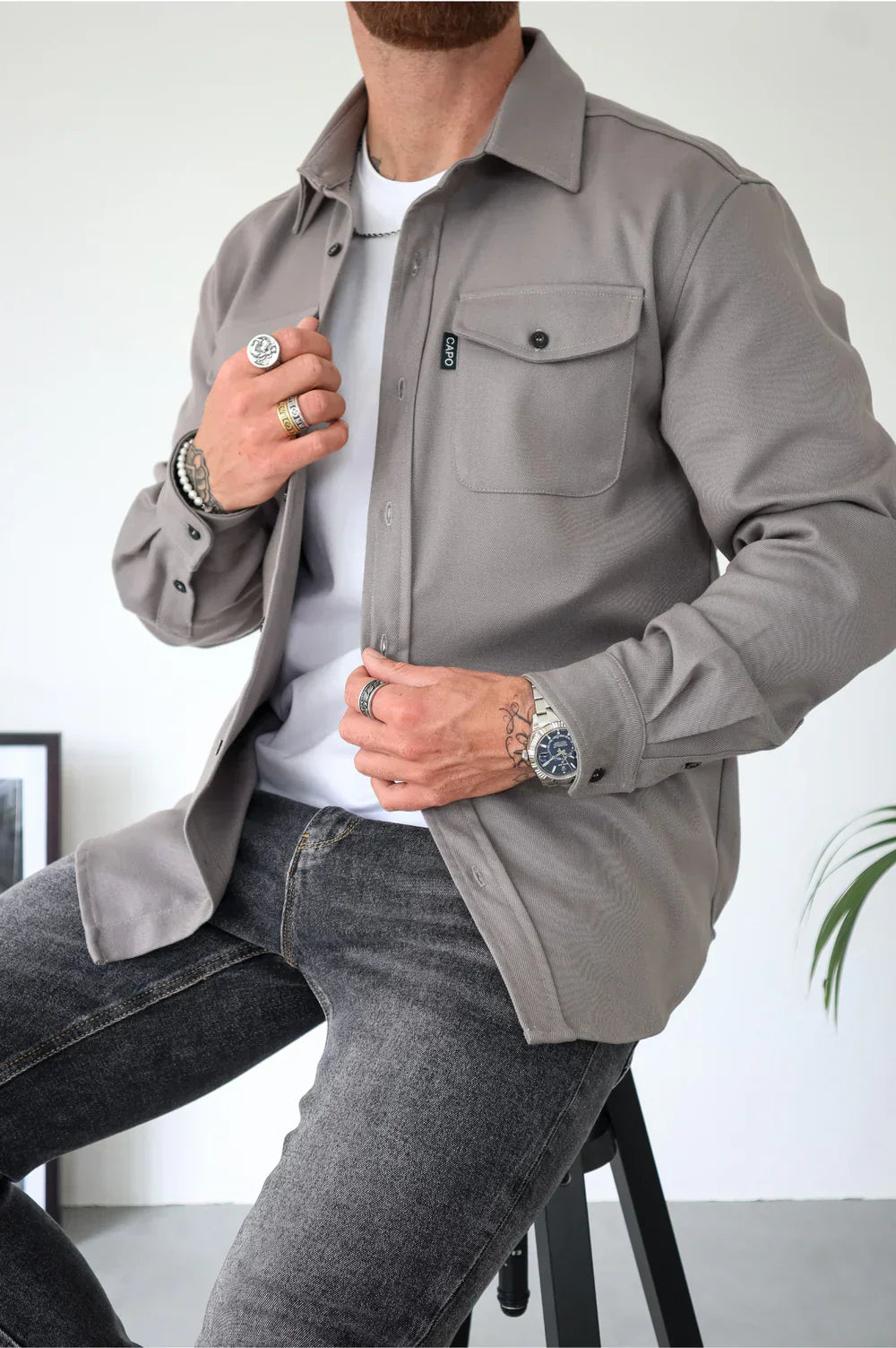 ADAM - REFINED OVERSHIRT