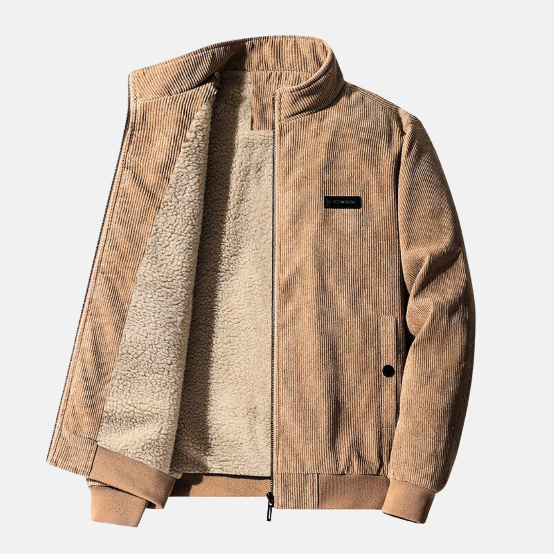 BOULEVARD FLEECE LINED BOMBER JACKET