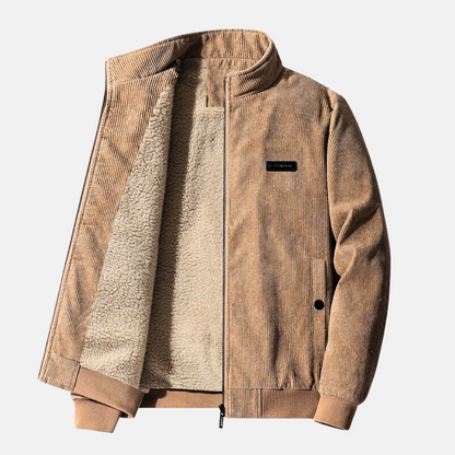 BOULEVARD FLEECE LINED BOMBER JACKET