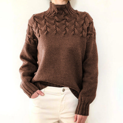 ÉMILIE CHUNKY KNIT SWEATER