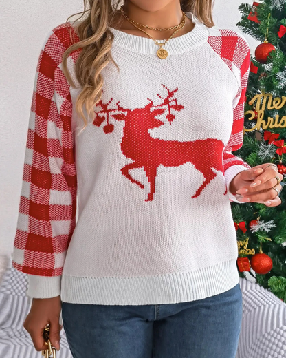 BE BEAU | Christmas Deer Jumper