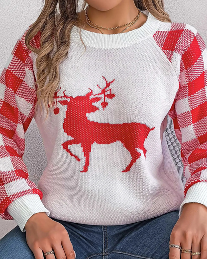 BE BEAU | Christmas Deer Jumper