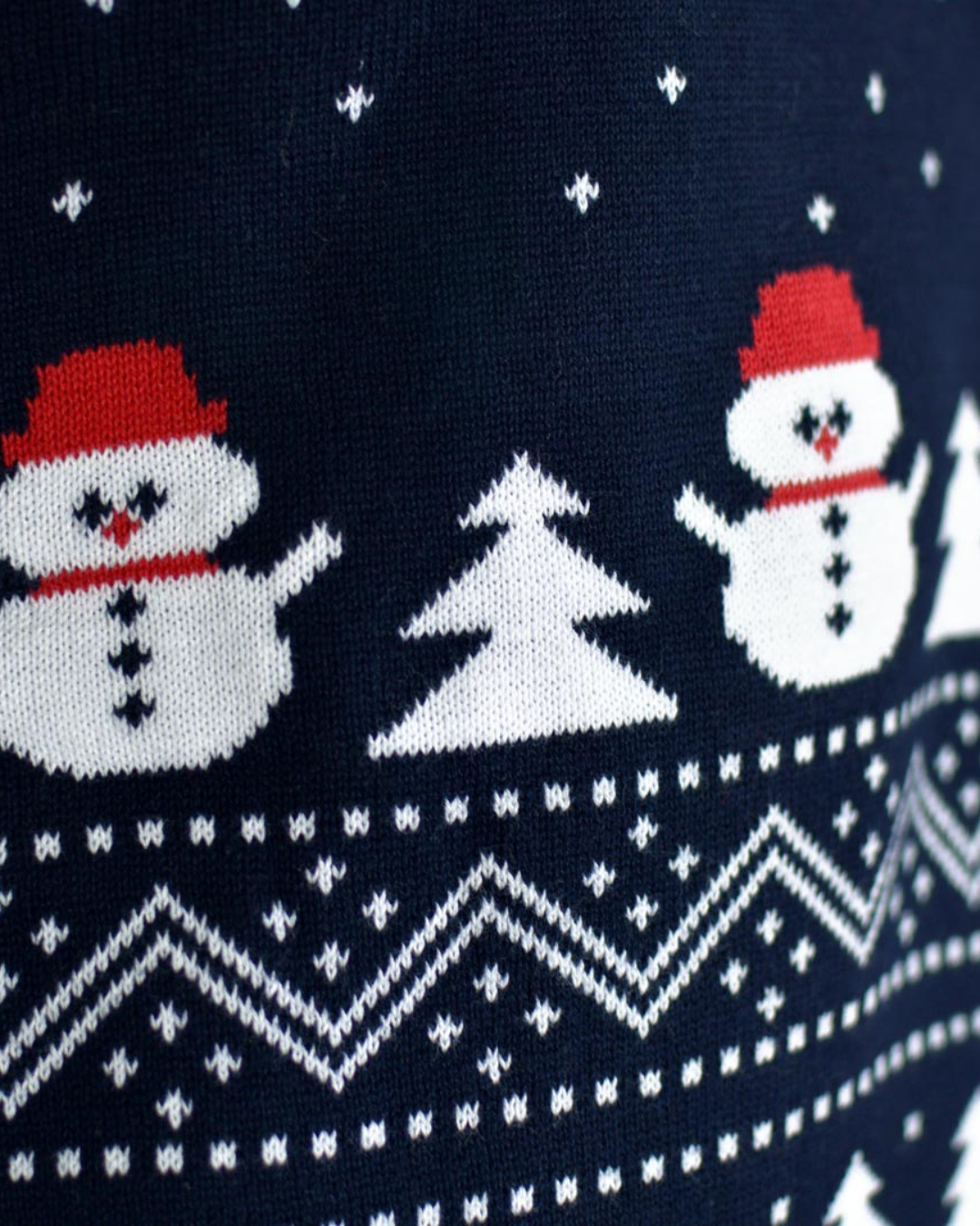 BE BEAU | Christmas Snow mens and Santa Jumper