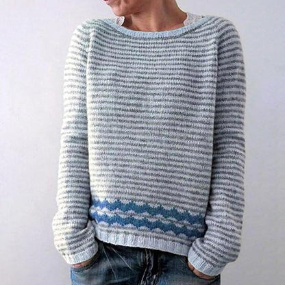 Elara - Long Sleeve Knit Jumper