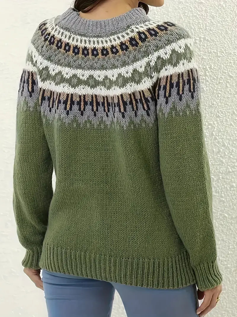 Vintage Fairisle Charm Jumper