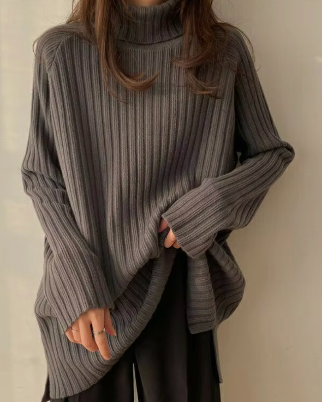 Anya - Knitted Turtleneck