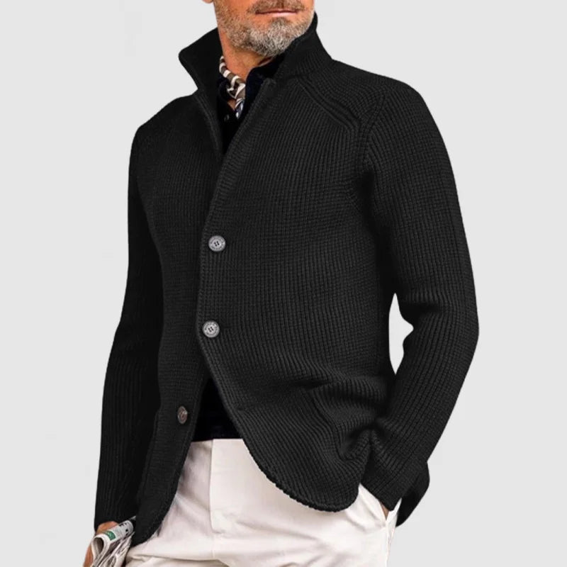 Darius - Retro knitted cardigan