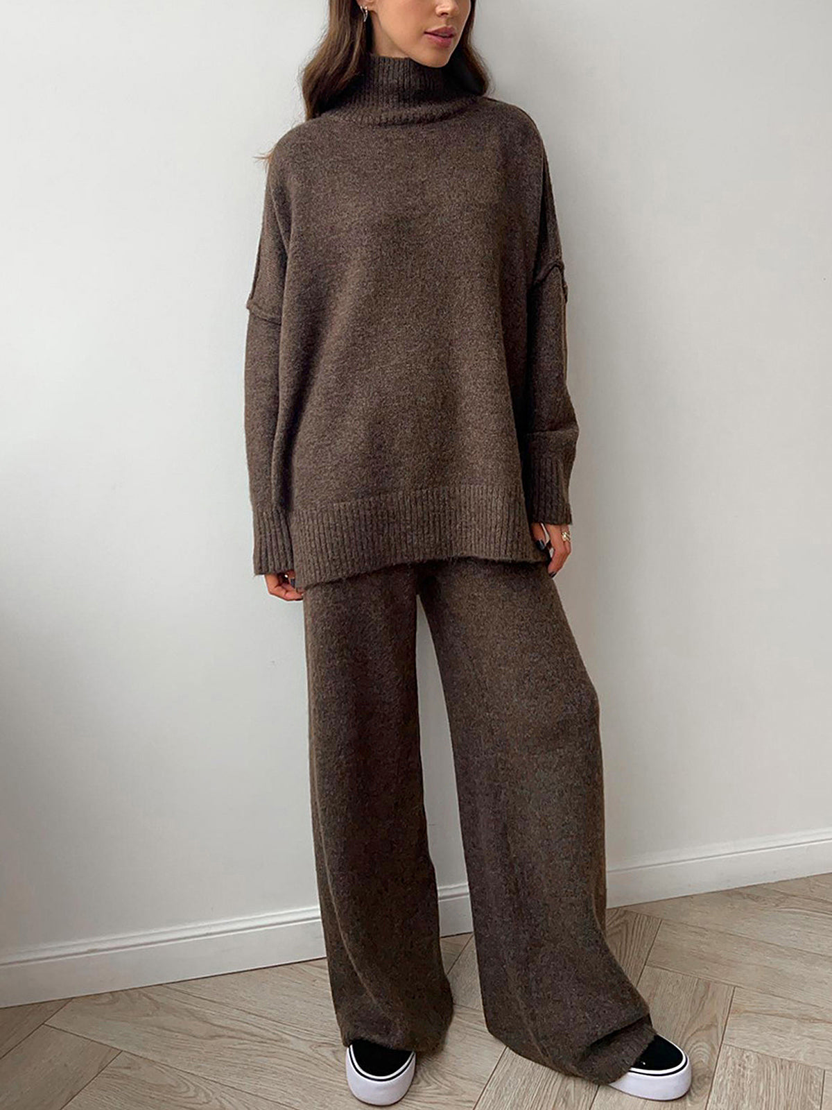 Deborah Turtleneck Knit Set