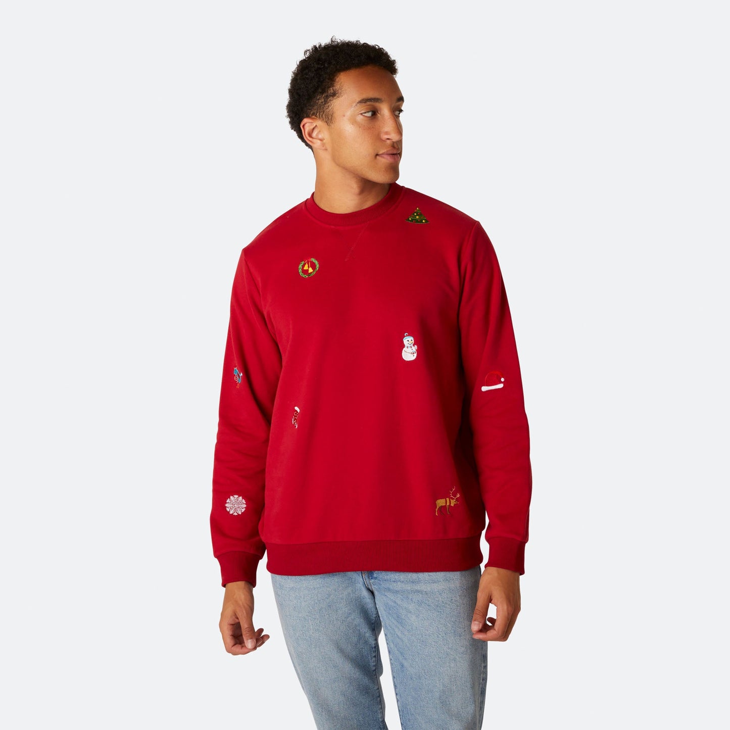 BEBEAU | CLASSIC RED CHRISTMAS SWEATSHIRT