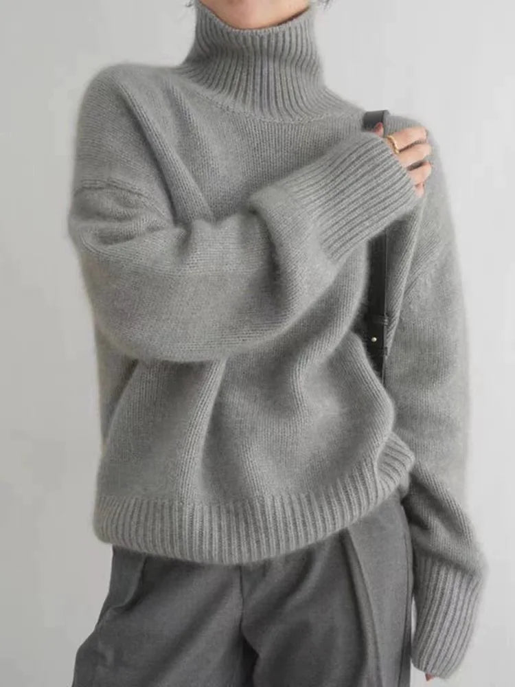 Rae | Cashmere Turtleneck Sweater