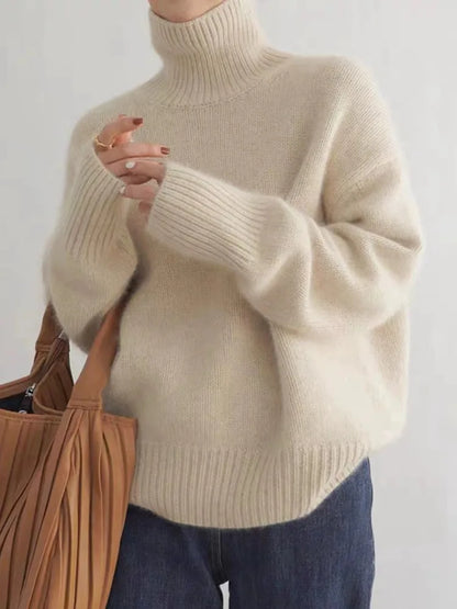 Rae | Cashmere Turtleneck Sweater