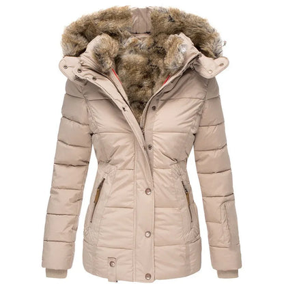 Arya - Luxe Fur-Lined Winter Coat