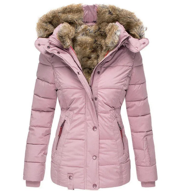 Arya - Luxe Fur-Lined Winter Coat