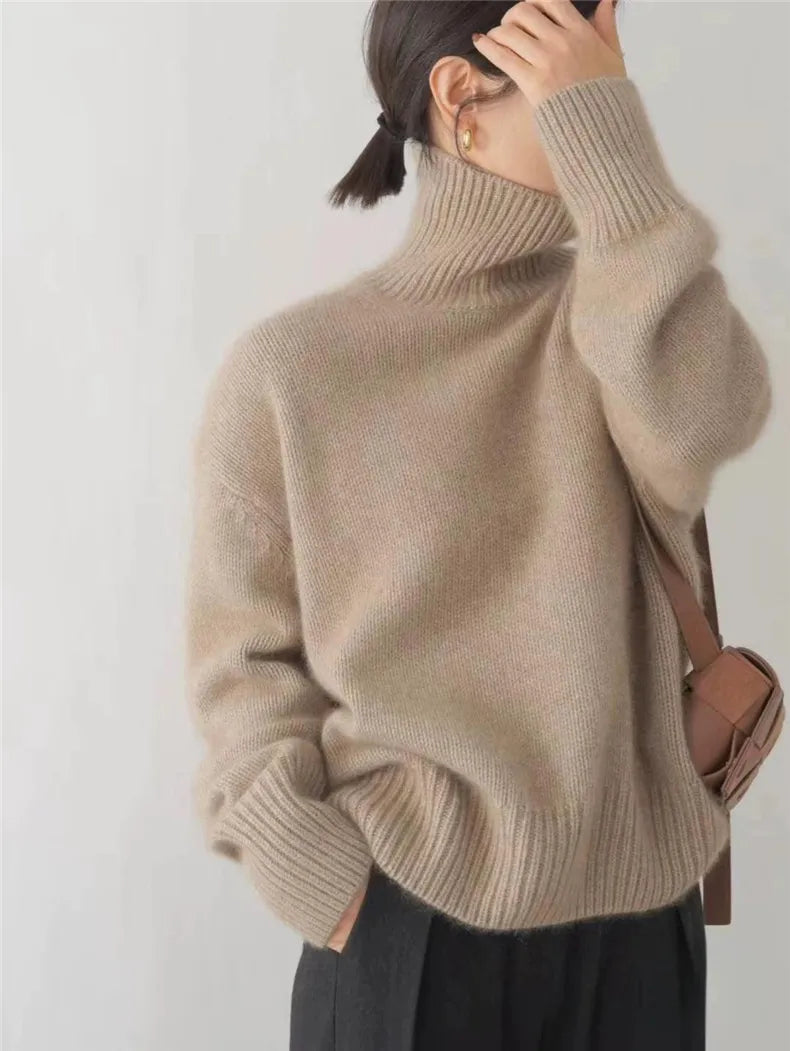 Rae | Cashmere Turtleneck Sweater