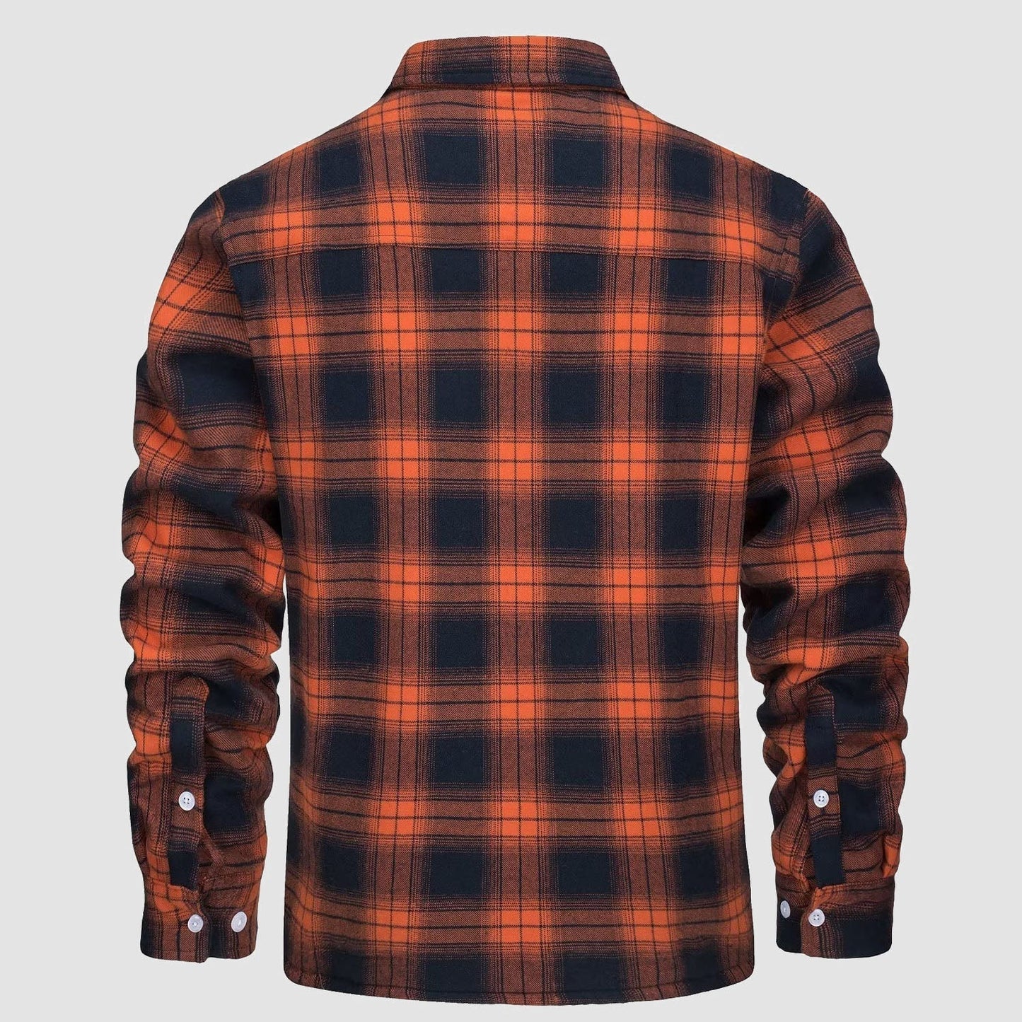 BE BEAU | Chris Lined plaid shirt jacket