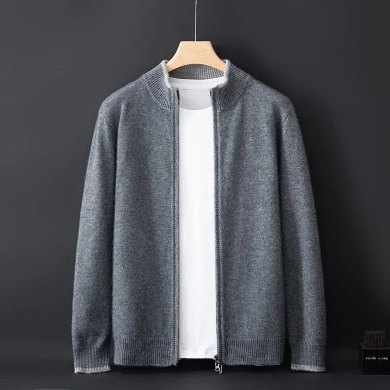 Massimo Cashmere Zip Jacket