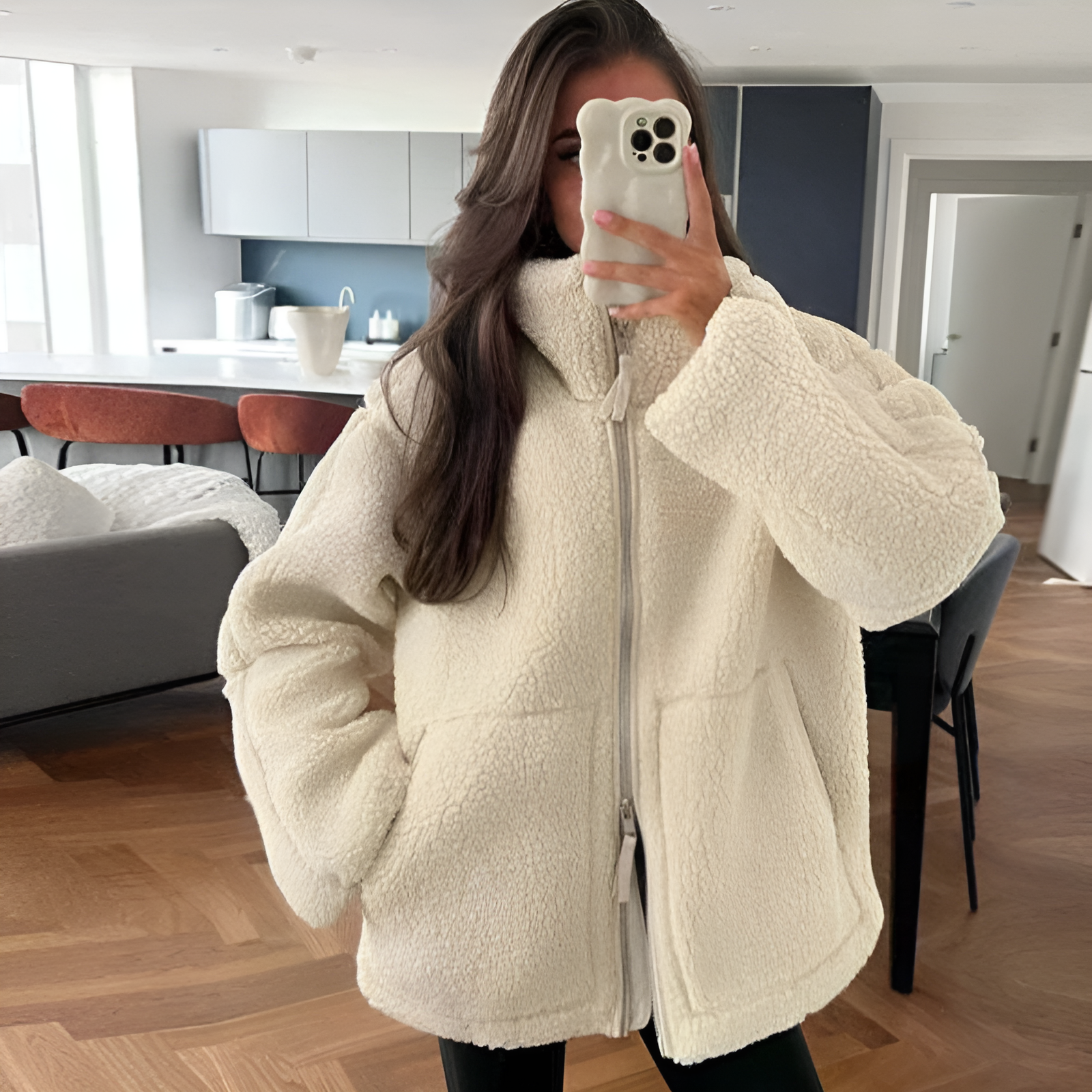 Beige / L