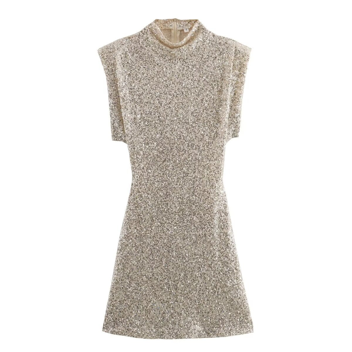 BEBEAU | SEQUIN BODYCON DRESS