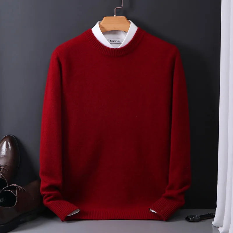 PARKER  CLASSIC CREW NECK JUMPER