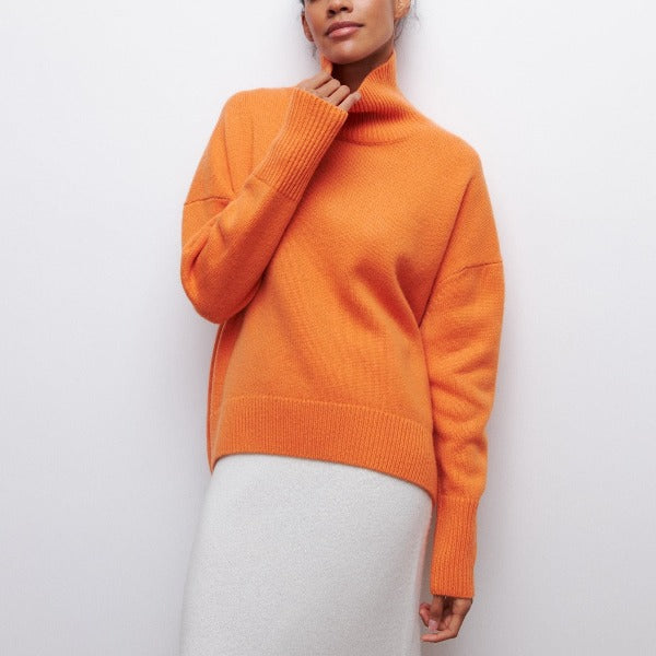 Agata - Knitted Turtleneck Jumper