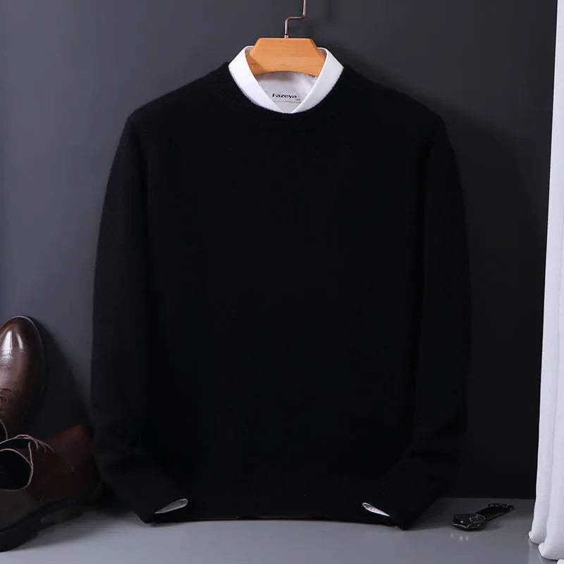 PARKER  CLASSIC CREW NECK JUMPER