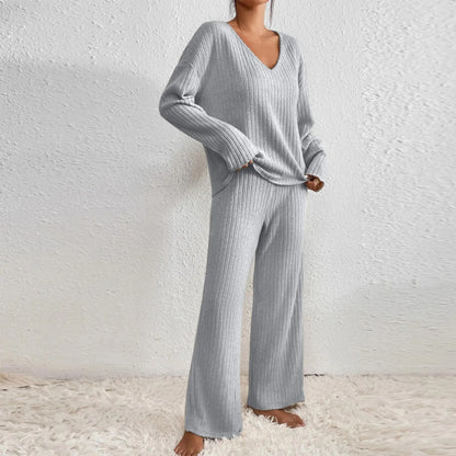 Cathy - Rib-knit 2-piece