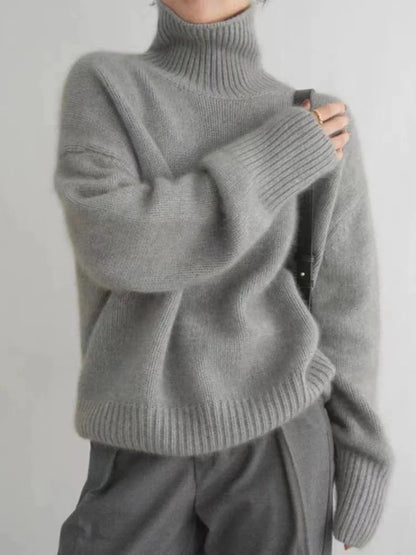 100% pure cashmere turtleneck