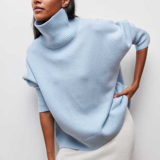 Agata - Knitted Turtleneck Jumper