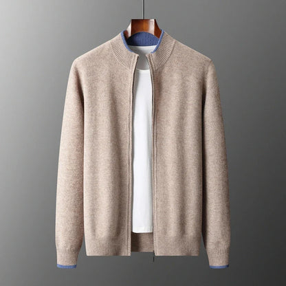 Massimo Cashmere Zip Jacket