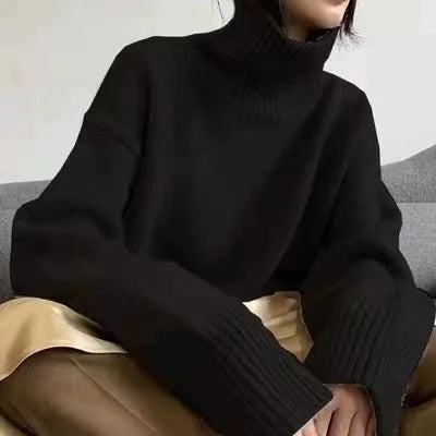 100% pure cashmere turtleneck