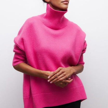 Agata - Knitted Turtleneck Jumper