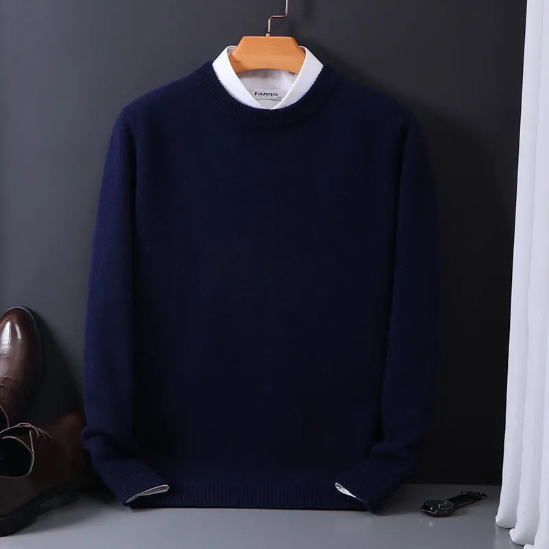 PARKER  CLASSIC CREW NECK JUMPER