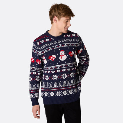 BEBEAU | SNOWMAN CHRISTMAS SWEATER