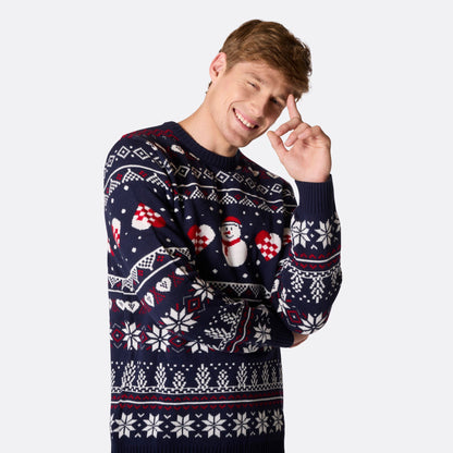 BEBEAU | SNOWMAN CHRISTMAS SWEATER